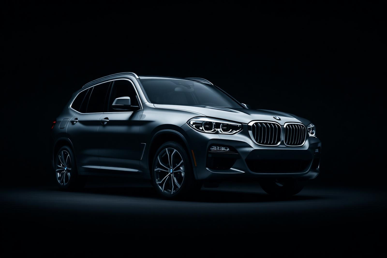 BMW X3 u tamnom studiju