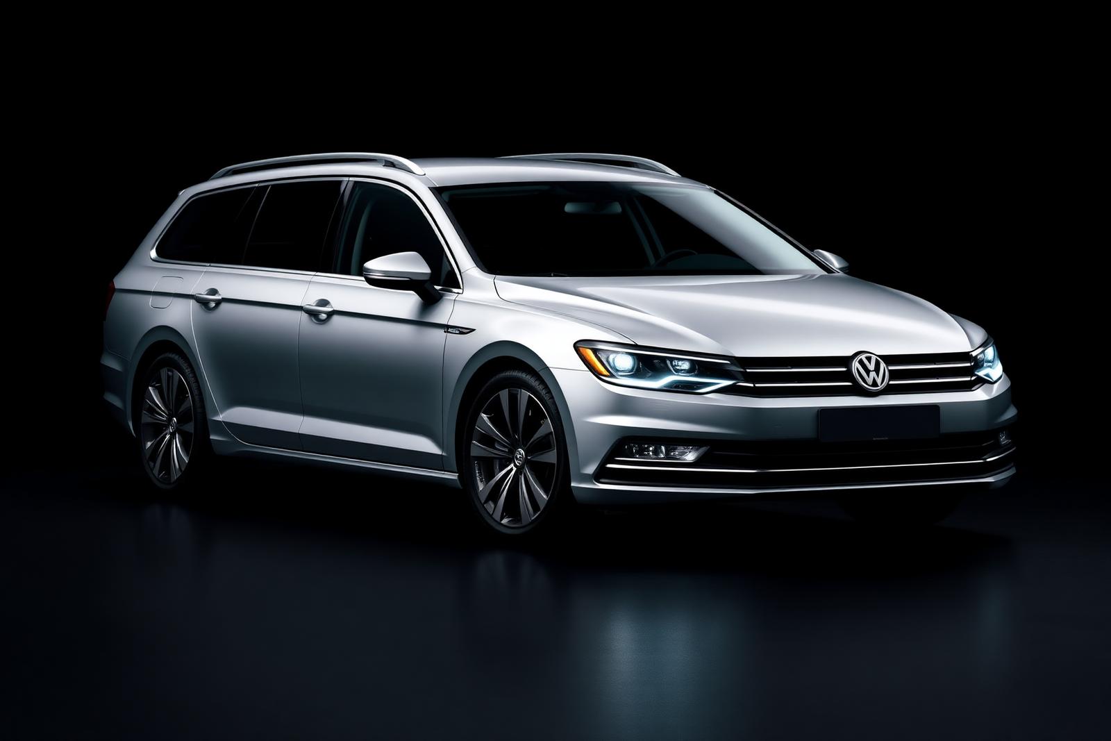 Volkswagen Passat Variant u tamnom studiju